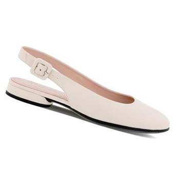 Ecco Anine Slingback-back Finskor Dam Beige | SE 96XYU